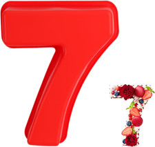 9 Stampi Da Forno in Silicone Con Numeri Grandi, Numeri Da 0 a 9, 10 Pollici, pe