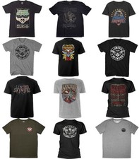 T-shirt ufficiale Lynyrd Skynyrd Freebird 73 Wings Southern Rock Band logo nuova