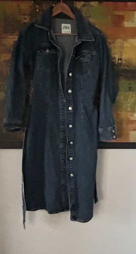 Abito donna zara midi jeans - midi,
