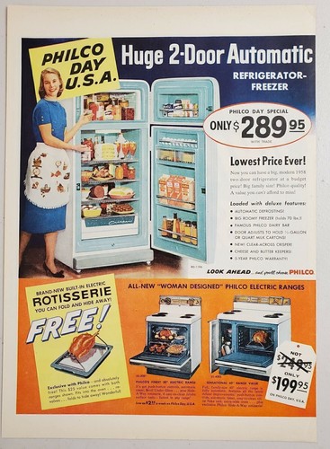 1958 stampa pubblicità philco - stampa,