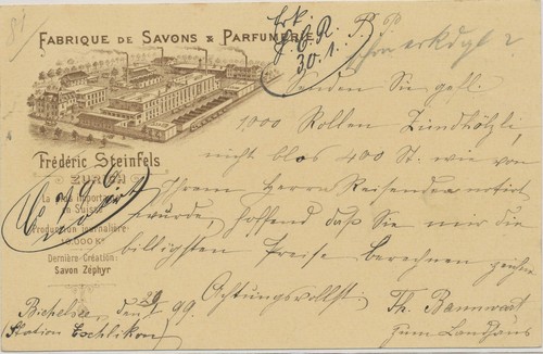 Svizzera 1899 cartolina ga - 1899, 5c