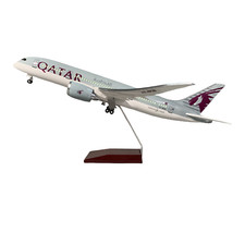 Modellino aereo Qatar Boeing