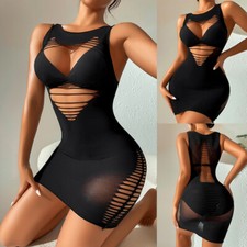 Mini abito da festa sexy donna