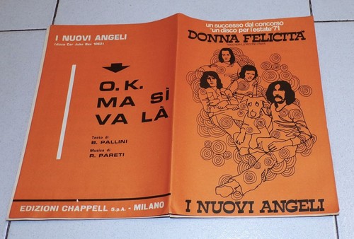 Spartito nuovi angeli donna - spartito,