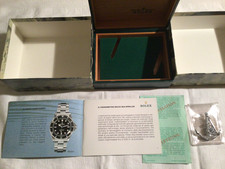 ROLEX SUBMARINER 5513 SCATOLA E CORREDO DEL 1990  IN ITALIANO IN OTTIMO STATO