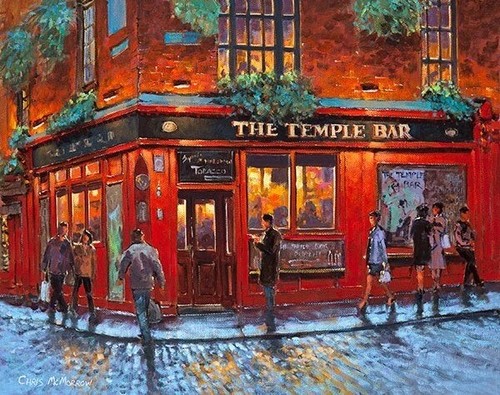 The temple bar - bar, an