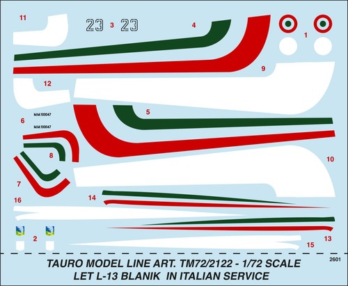 Tauro model tm72 2122 - model, let
