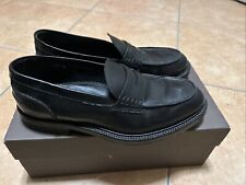 SCARPE UOMO MOCASSINO COLLEGE pelle CLASSICHE eleganti 41,5