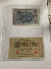 Lotto 2 banconote  Germania