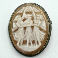 Cammeo tre grazie in montatura