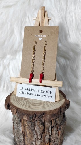Orecchini pendenti artigianali - orecchini,