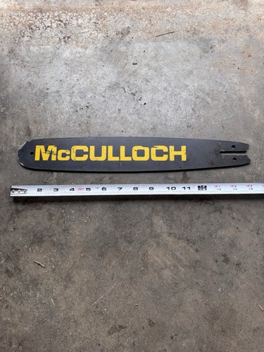 Mcculloch chainsaw bar - chainsaw,