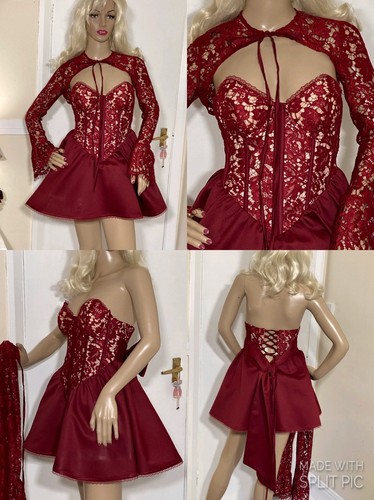 Vestito corsetto disossato