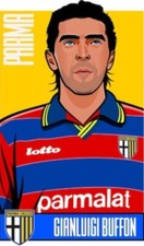 Calamita frigo giocatore Gianluigi Buffon Parma fc Football Club vintage merce