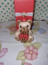 Thun Teddy 2019 Natale Color Rosso Stella Con Scatola