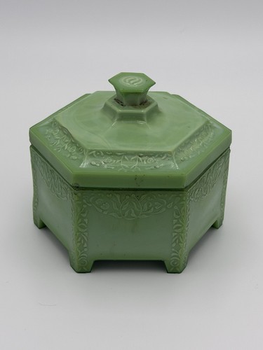Scatola giadeite vetro verde - giadeite,