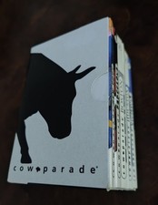 cow parade 6 mini block notes