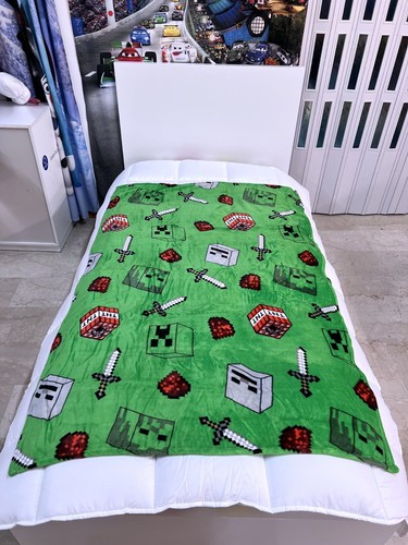 Minecraft morbida coperta - minecraft,