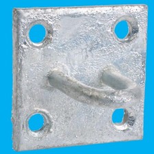 2x piastra per occhi quadrata