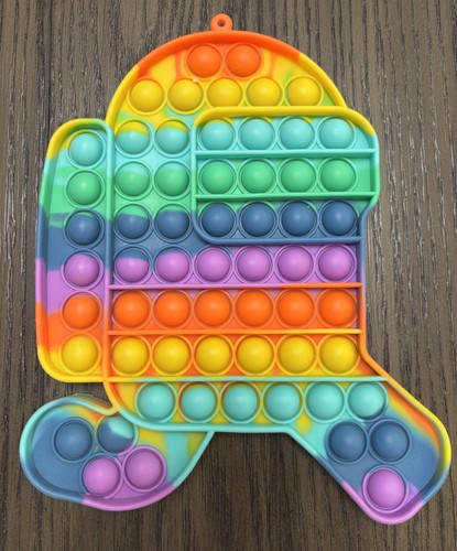 Among rainbow pop fidget - us,