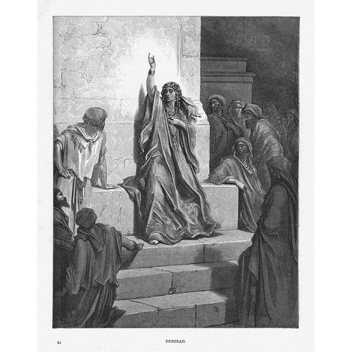 Gustave dore deborah stampa - gustave,