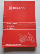 Gilera 50 Runner Purejet 2001 manuale officina TELAIO originale