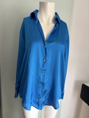 Camicia look raso - di, zara