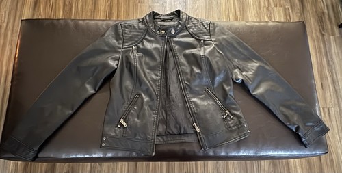 Giacca pelle nera - di,