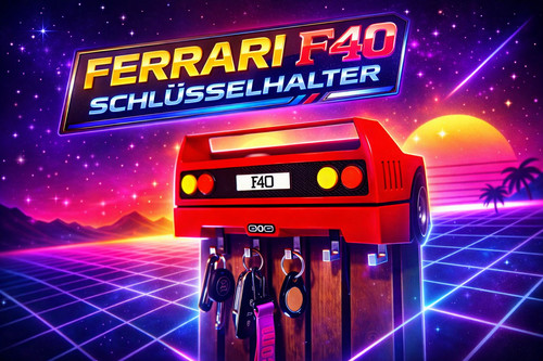 Portachiavi ferrari f40 - portachiavi,