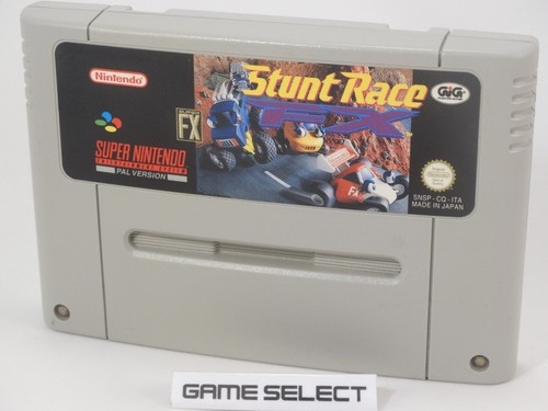 Stunt race nintendo snes - race,