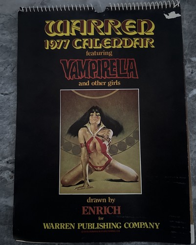 Calendario warren 1977 - warren, con