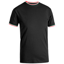 Shirt maglietta cotone nero - cotone,