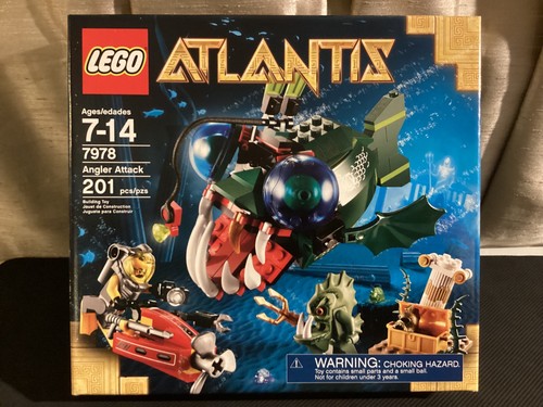 Lego atlantis angler attack - atlantis,