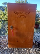 Microscopio binoculare vintage Reichert Austria