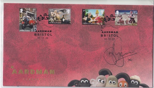 2022 wallace gromit fdc - 2022,