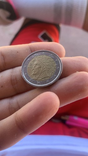 Moneta euro dante alighieri - dante,