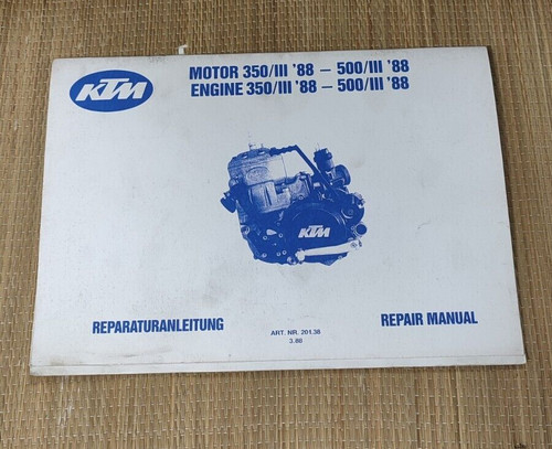 Ktm 250 350 500 1988 - ktm, 1988/1989