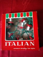 LUCI ALBERO DI NATALE VINTAGE