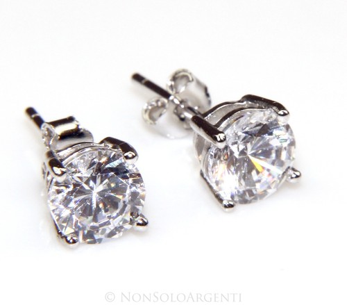 Orecchini punto luce argento - orecchini,