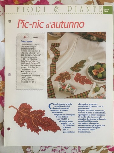 Schema punto croce ricamo - punto,