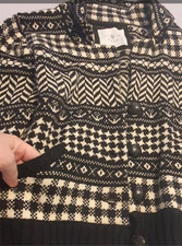 Cardigan Jeans Misto Lana