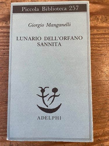 Giorgio manganelli lunario - giorgio, manganelli-lunario