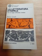 LA  LETTERATURA ETIOPICA di E