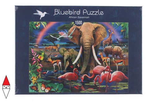 Puzzle animali bluebird - puzzle,
