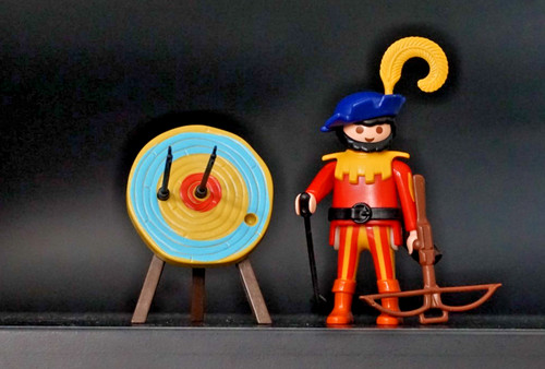 Playmobil cavaliere tiratore