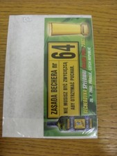 Biglietto 20/07/2002: Speedway, Becherovka Speedway Grand Prix [A Praga]. Bobfran