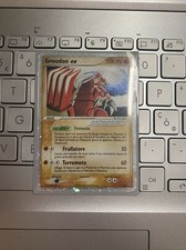 POKÉMON GROUDON EX - NEAR MINT / 038 BLACK STAR PROMO ITA