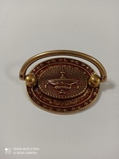 Maniglie in ottone per mobile, cassettiera, comò classiche n° 6, usato ottimo