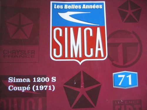 Fascicule booklet simca - fascicule,