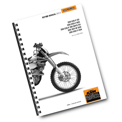 Ktm 2013 350 exc xcf - 2013, exc-f